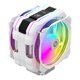 thumbnail image 1 of Enfriador de CPU ALSEYE M120D Plus con pantalla de temperatura ARGB blanco, 1 of 8