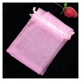 thumbnail image 1 of Gift Bag 10pcs Transparent Organza Bags Wedding Candy Box Packaging Birthday Party Gift Box Wrapping Multiple Usage (color : Pink, Gift Bag Size : 7x9, 1 of 5