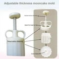 thumbnail image 6 of Mooncake Mold 63g流心 奶黄- Cookie Stamps Plastic Hand Press Text Shape Kitchen Gadgets DIY Baking Pastry Tool 2in(流心 奶黄), 6 of 13