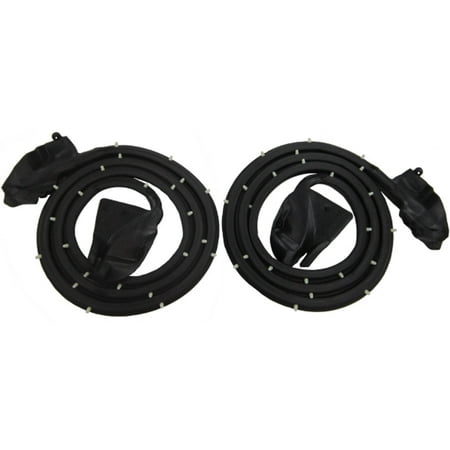 1970-1981 Pontiac Firebird & Chevrolet Camaro new door weatherstrip seals, pair