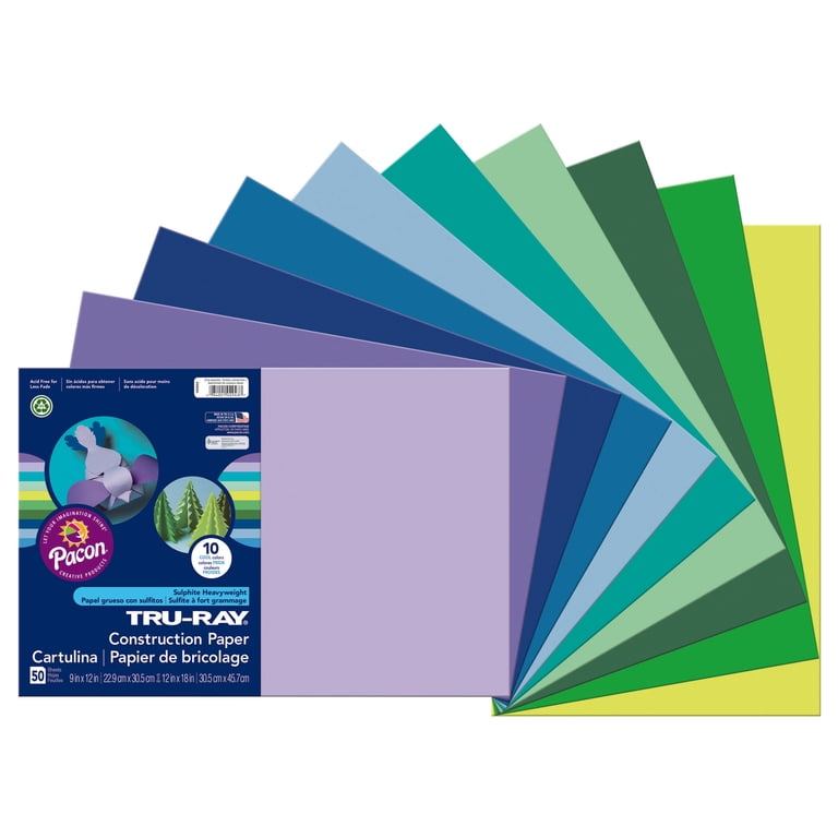 Pacon Tru-Ray Construction Paper, 50 Sheets, 12 x 18 Inches photo 4