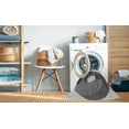 thumbnail image 2 of Ahgly Company Machine Washable Indoor Round Transitional Gray Cloud Gray Area Rugs, 3' Round, 2 of 7