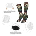 thumbnail image 6 of Lsque Boho Owl Printed Crew Socks Men's Women's LightWeight Thin Casual Calf Socks ,Knee High Socks,Cotton Socks, 6 of 9