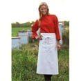 thumbnail image 1 of Uncommon Threads 3052-2500 Bistro Apron One Pocket in White, 1 of 4