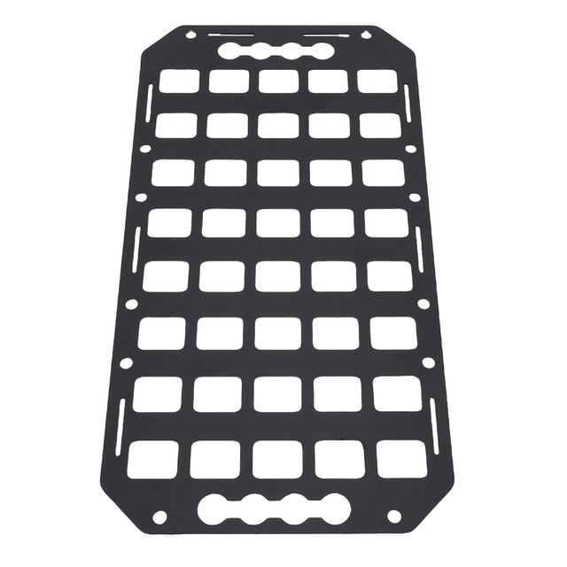L panel molle de pista, panel de camión de alta dureza panel molle versátil 16.61x8.86x0.08in para autos suvs camioneta camioneta