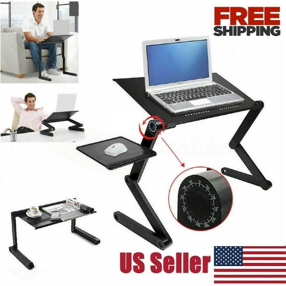 Sit Up Computer Desk Standing Stand Down Laptop Holder Station Workstation
