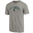 thumbnail image 2 of Men's Gray Michigan State Spartans Arched City Tri-Blend T-Shirt, 2 of 3