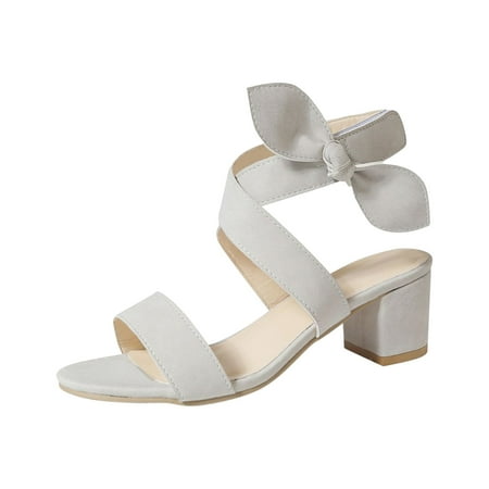 

Womens Casual Sexy Banquet Open Toe Bow High Heel Block Heel Sandals Summer Open Toe Slide Sandals Comfortable Flats Flip-Flops Sandal Casual Platforms Wedge Sandals Boho Dressy Heeled Sandals A514