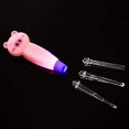 thumbnail image 3 of Earpicks Ear Wax Removal Tools- Ear Spoon Digger & Tweezers for Ear Health Care &Cartoon Animal Handle LED Light Baby Child Ear Spoon Spoon Ear Wax Remover Cleaner, 3 of 6