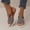 Gray, variant on Norvail Sandals for Women Platform Wedge Open Toe Low Heel, Beach Sandals with Cushioned Footbed, Low Wedge Heel and Ankle Strap for Secure Fit, Casual Dress Sandals for Summer