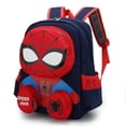 thumbnail image 1 of Mochilas de Spiderman de Marvel, mochila escolar para estudiantes de superhéroes, mochila estéreo 3d de dibujos animados para guardería, bolsa de viaje para niños, regalo hola suerte unisex, 1 of 2
