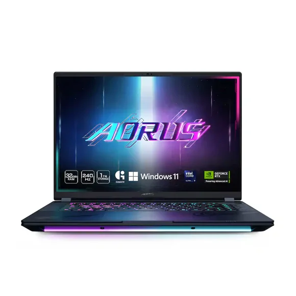 Laptop GIGABYTE AORUS 16" i9 RTX5070Ti 32GB RAM 1TB SSD