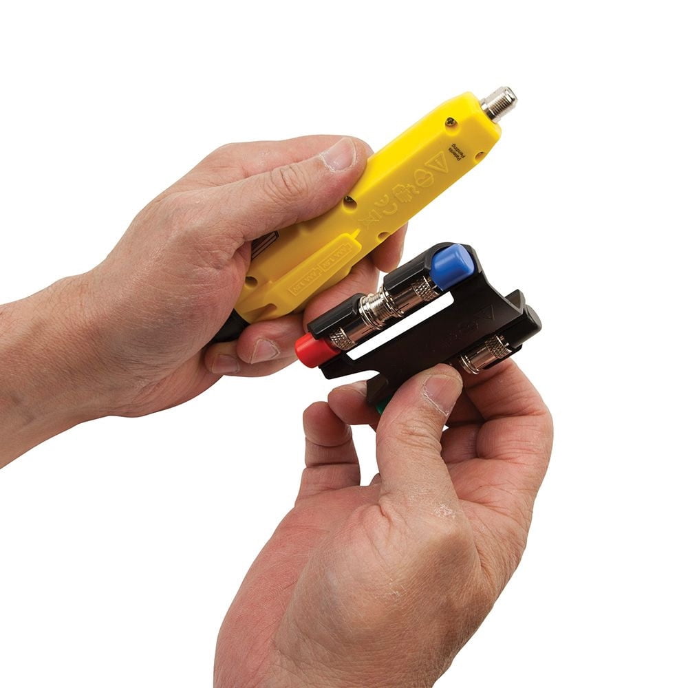 Klein Tools VDV512-101 Coax Explorer 2 Cordless Tester Kit with Cable Tester/ Wire Tracer/ Coax Mapper