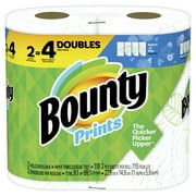 Bounty Select-A-Size Paper Towels, Print, 2 Double Rolls
