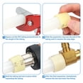 thumbnail image 4 of iCrimp Autorotational PEX Expansion Tool Kit with 1/2", 3/4", 1" Heads for ProPEX, PowerPEX Expansion Ring, Meets ASTM F1960, 4 of 10