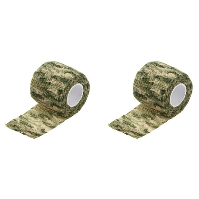 2X Bande Camouflage de Cyclisme Extérieur Chasse Camouflage Ruban Furtif Camo 2