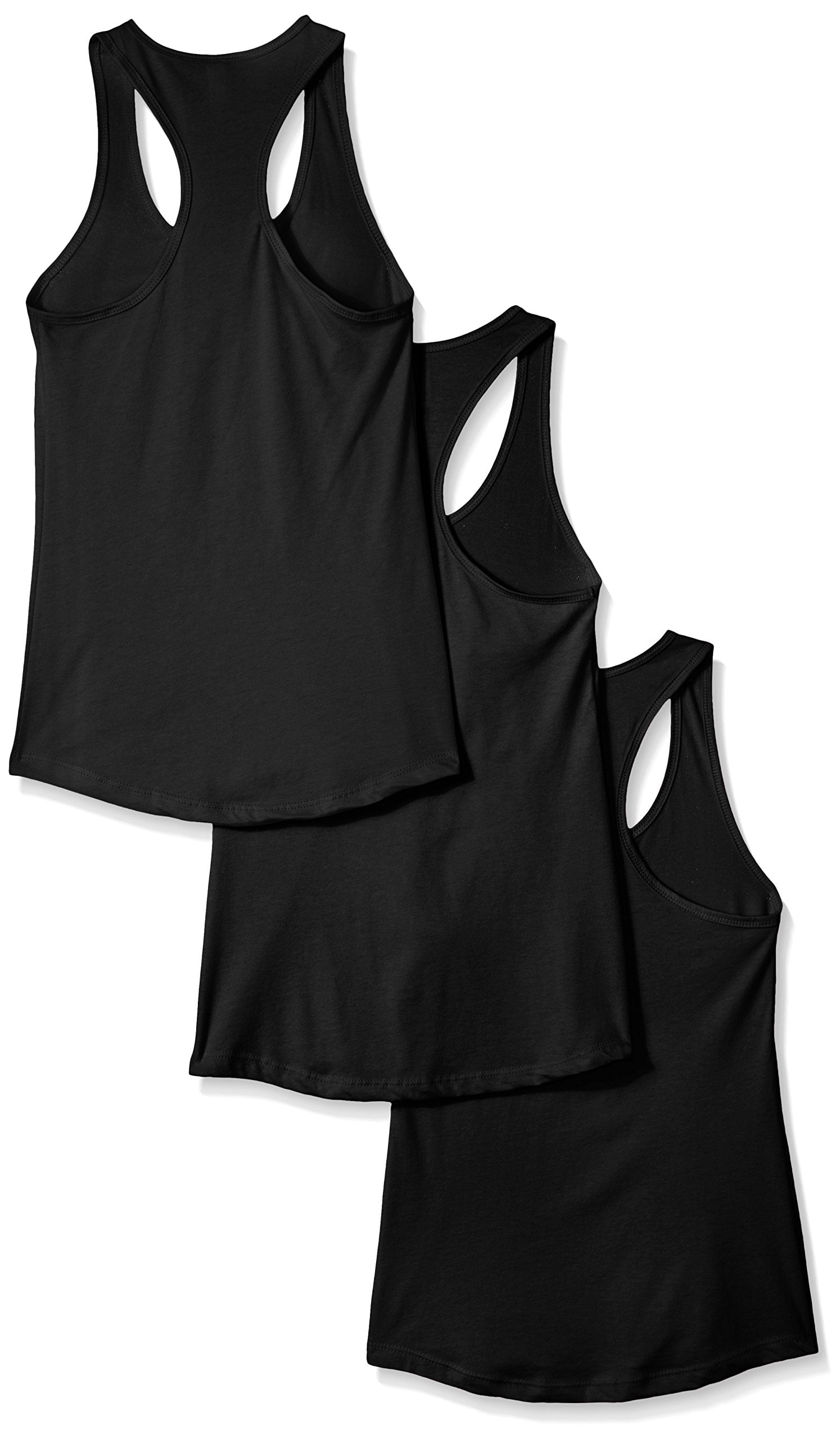 Women's Clementine Ideal Racerback Tank Top (Pack of 3)