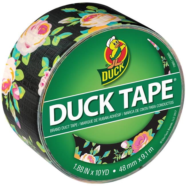 Shurtech PDT-41792 Patterned Duck Tape - Neon Floral