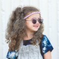 thumbnail image 2 of 4 diademas trenzadas Tie Dye para niñas, accesorios ajustables para el cabello con trenza de arcoíris para niños, diademas elásticas para niñas, regalos de fiesta de cumpleaños, lindas, 2 of 5