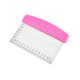 thumbnail image 1 of sweethay Gran oferta, 1 pieza, raspador de multiusos, picador para hornear, cocina, herramienta para raspar pan de Pizza de acero inoxidable con Herramientas y accesorios para hornear rosado sweethay HA0723-03B, 1 of 8