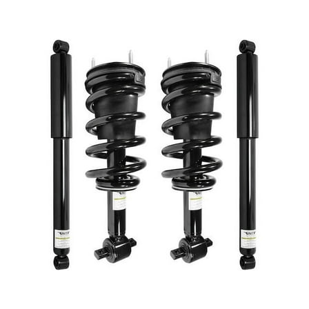 Front and Rear Suspension Strut and Shock Absorber Assembly Kit - Compatible with 2007 - 2013 Chevy Silverado 1500 2008 2009 2010 2011 2012