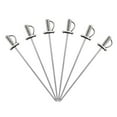 thumbnail image 1 of Aspire 12PCS Stainless Steel Martini Picks / Cocktail Party Picks - Sword, 1 of 6