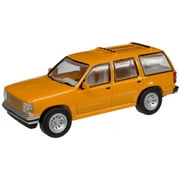 Atlas HO Scale 1993 Ford Explorer (Assembled) Painted/Unlettered (Orange)