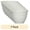 Off-White, variant on Mainstays Ferenza Round Recycled Resin Planter, White, 14 in x 14 in x 10 in