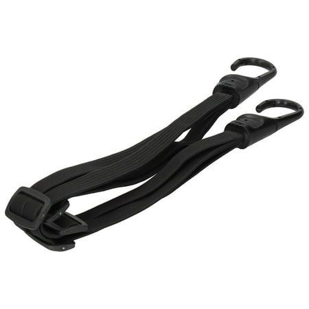 

Elastic Rope Fixing Strap 2 Hooks Bungee Cord for Motorcycle Helmet Luggage Holding