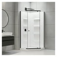 thumbnail image 3 of A&E Bath and Shower SK-NA40-BLK-KIT A&E Bath and Shower  Nevada-40-BLK-KIT Shower 40in. Kit in Black, 3 of 4