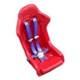 thumbnail image 3 of Adorno de resina para asiento de coche con arnés de carreras en miniatura a escala 1/64, cinturón de arnés simulado, asiento de cubo para maqueta de Estilo A, 3 of 9