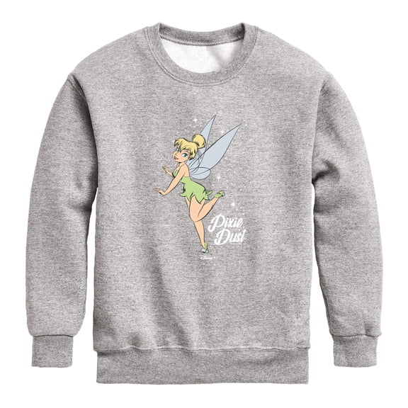 Tinker Bell - Pixie Dust - Youth Boys Crew Fleece Sweatshirt