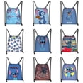 thumbnail image 2 of Disney-mochila con cordón de Lilo & Stitch para estudiante, Bolsa Escolar con bolsillo, regalo de Navidad20 Fivean unisex, 2 of 2