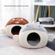 thumbnail image 4 of Sweet Cat Bed Warm Cat Nesk Round Pets Slee Cave Kitten Beds And S Soft Kitten Lounr Cush Cat#39;s Accessories, 4 of 5