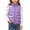 Purple, variant on Girls Puffer Vest Kids Zip Up Padded Gilet Winter Quilted Jackets Fashion Outwear