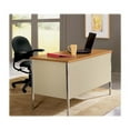 thumbnail image 7 of HON H34962.C.L 34000 Series 60 in. x 30 in. x 29.5 in. Double Pedestal Desk - Harvest/Putty, 7 of 7