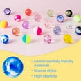 thumbnail image 4 of Pelotas hinchables JOYIN de 32 mm, 24 unidades, 6 estilos con bolsa de almacenamiento para niños, 4 of 8