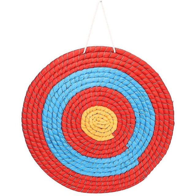 Objetivo de tiro con arco, objetivo de paja, accesorios de entrenamiento de tiro con arco hechos a mano