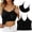 AE05-Black, variant on Lumtrix Built In Bra Tank Tops For Women Cotton Shelf Bra Camisole Tops Spaghetti Strap Tank Top Summer Cami Shirt Brown S