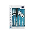thumbnail image 2 of International Silver 5108515 Couverts à Carreaux en Acier Inoxydable, 20 Pièces, Service pour 4, 2 of 2