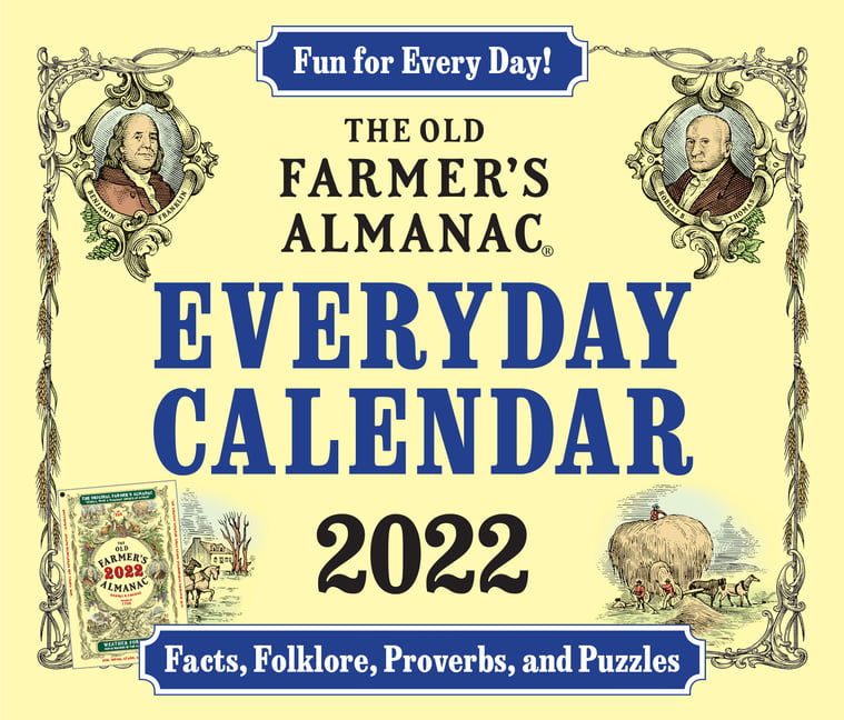 The 2022 Old Farmer's Almanac Everyday Calendar (Calendar) Walmart