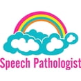 thumbnail image 2 of CafePress - Cloud Rainbow Speech Pathologist -  Round Wood Ornament 4", 2 of 2