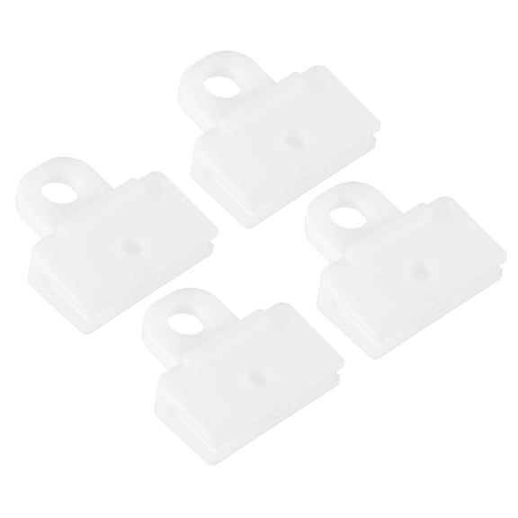 4 Pcs Car Window Door Glass Channel Retainer Clip 1.61"x1.57"x0.55" Glass Regulator Holder Sash Clip