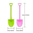 thumbnail image 2 of Fymlhomi 100 PCS Colorful Mini Shovel Shape Spoons,Disposable Plastic Ice Cream Dessert Pudding Yogurt Sugar Shovel Spoon(4.8 Inch,Mixed Color), 2 of 5