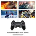 thumbnail image 4 of Wired USB PC Game Controller for Winxp/win7/win8/win10 for PC Computer Laptop Black Gamepad Joystick, 4 of 5