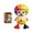 B, variant on EGNMCR Boy Stunt Spinning Tricycle Light Music Teddy Bear Protruding Car Internet Famous Children's Toy P lastic stunt cars