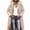 Khaki, variant on ITSAME Womens Plus Size Reversible Sherpa Lined Coat Winter Thermal Versatile Casual Outerwear with Pockets Black Size 3XL