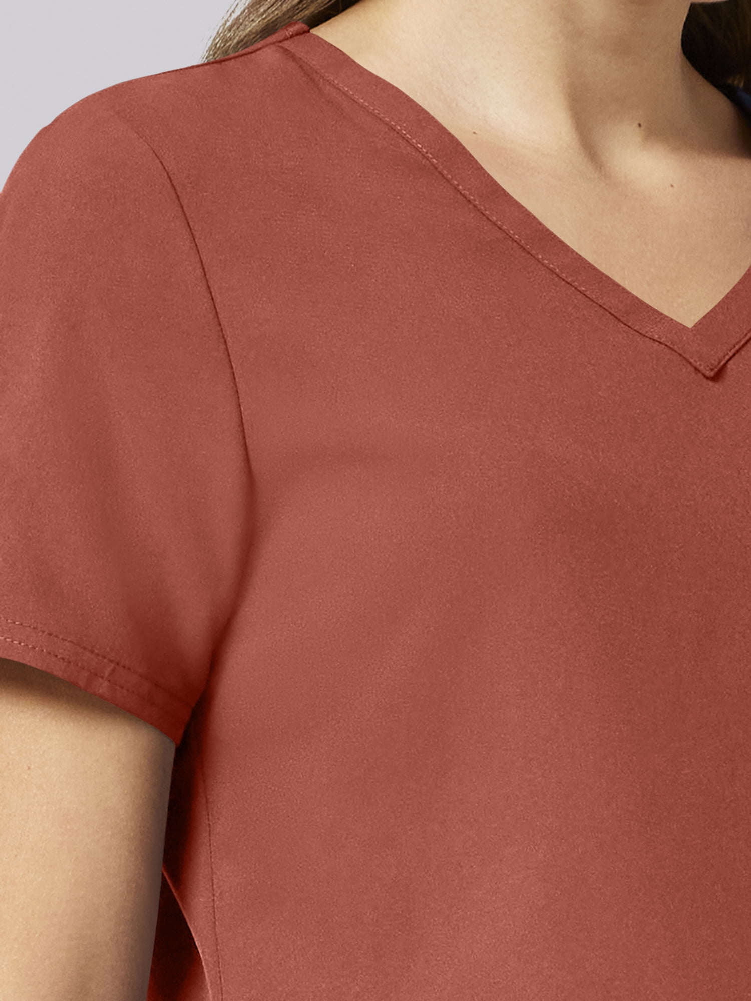 Scrubstar Core Essentials Women’s V-Neck Scrub Top, Sizes XS–3XL