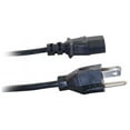 C2G 3ft 18 AWG Universal Flat Panel Power Cord (NEMA 515P to IEC320C13