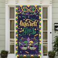 thumbnail image 4 of Mardi Gras Decorations New Orleans Brazi Carnival Door Cover Fat Tuesday Mardi Gras Decorations and Supplies for Home Party$$Electronics Accessories, 4 of 7